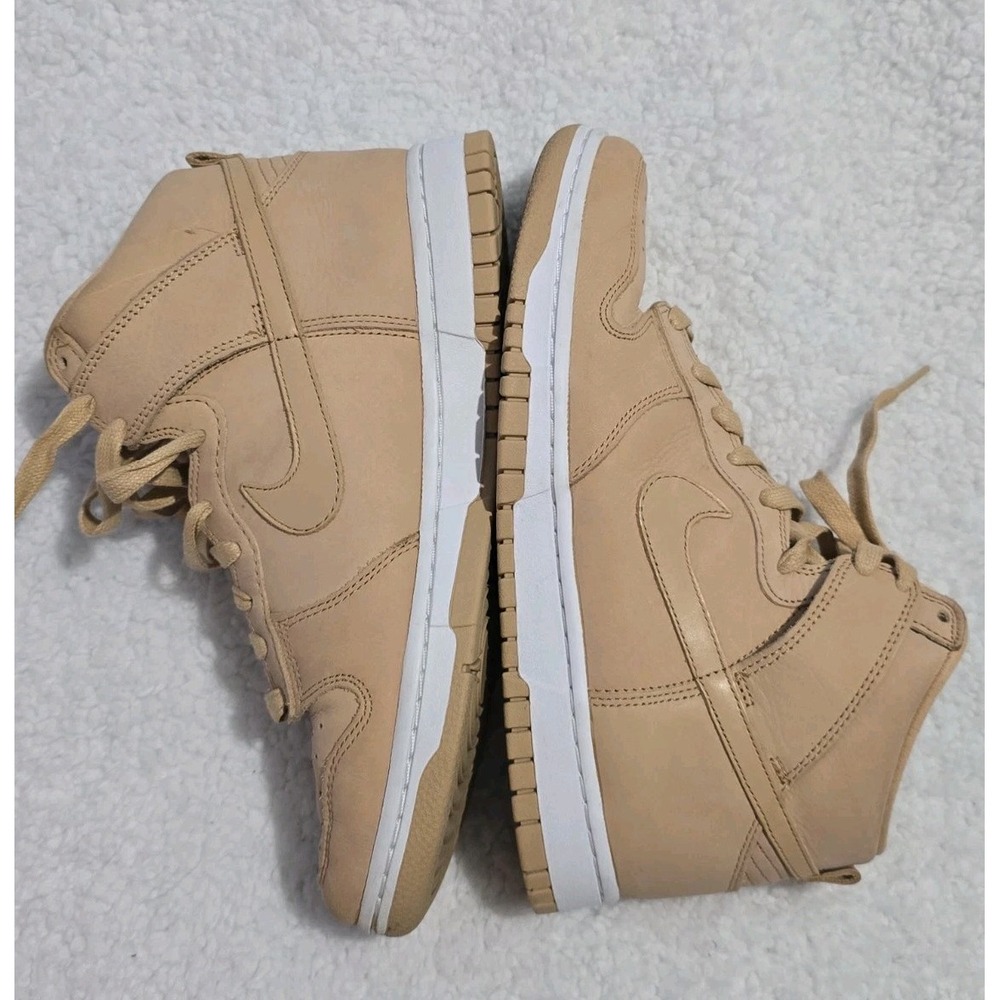 Nike Dunk High Premium MF Vachetta Tan Womens DX2044 201 Sz 8.5 - Picture 5 of 8